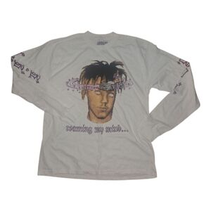 Juice WRLD Roaming My Mind 999 White Men's Large Long Sleeve